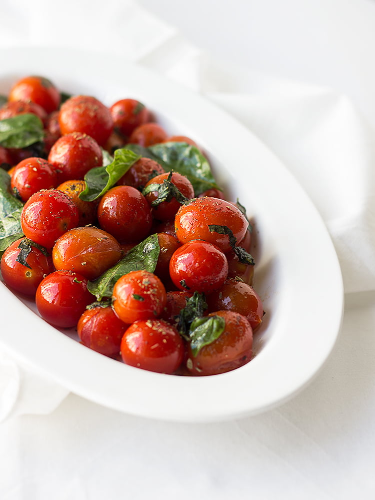 Roasted Herb Tomatoes