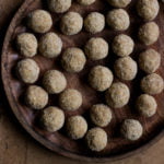 A tray full of Til ke Laddu, ready to serve