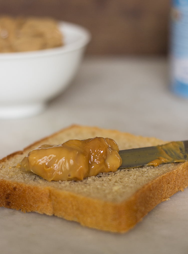 Homemade dulce de leche served with desserts