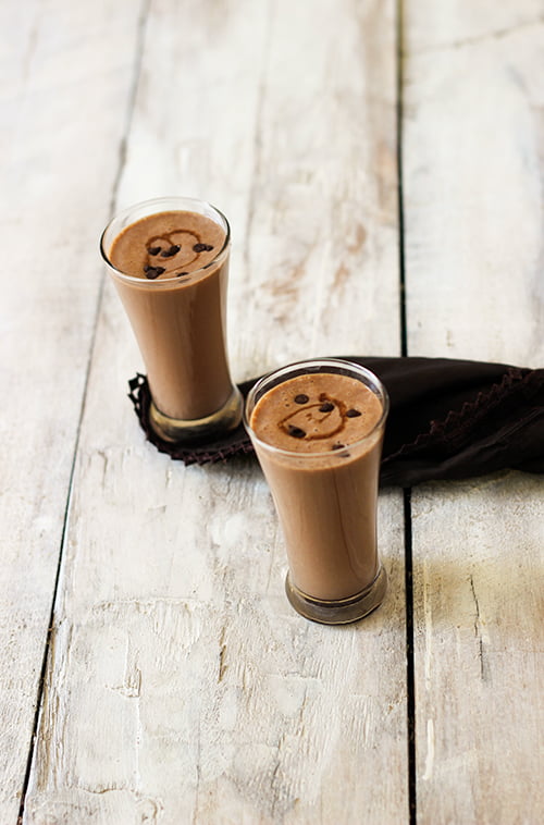 Chocolate Banana Ice Cream Smoothie