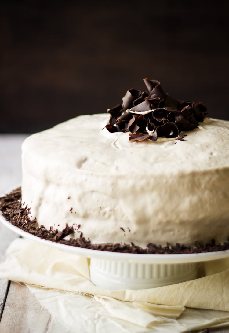 Eggless Chocolate Coffee Mocha Layered Cake
