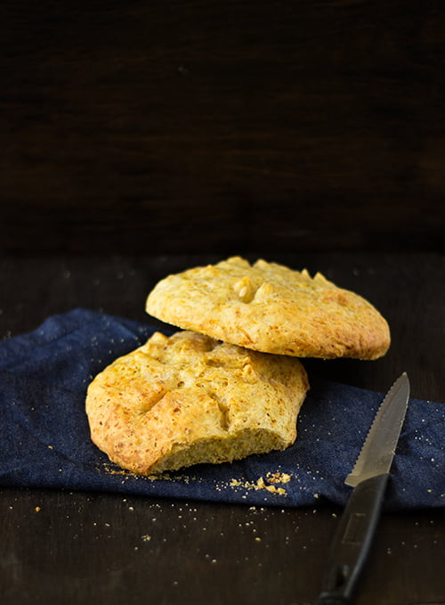 Close-up of the golden-brown crust of freshly baked Healthy Zucchini Bread