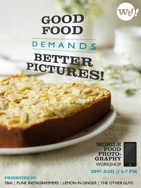 #MobileFoodPhotography Workshop #Pune