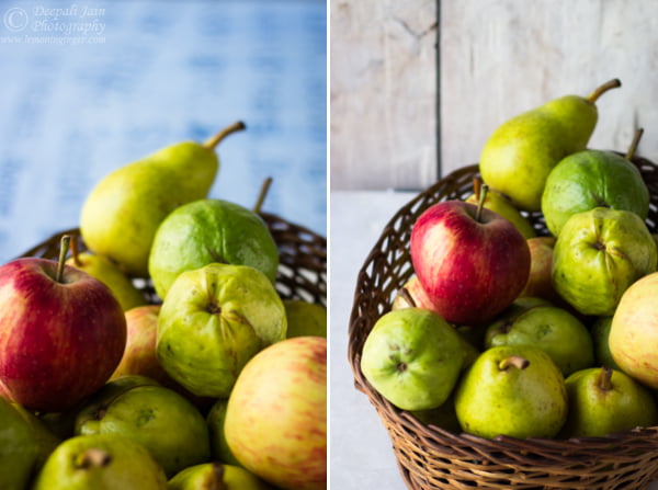 Photostory: Custard Apple & Working with Custom White Balance