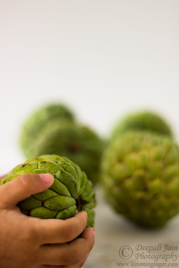Photostory: Custard Apple & Working with Custom White Balance