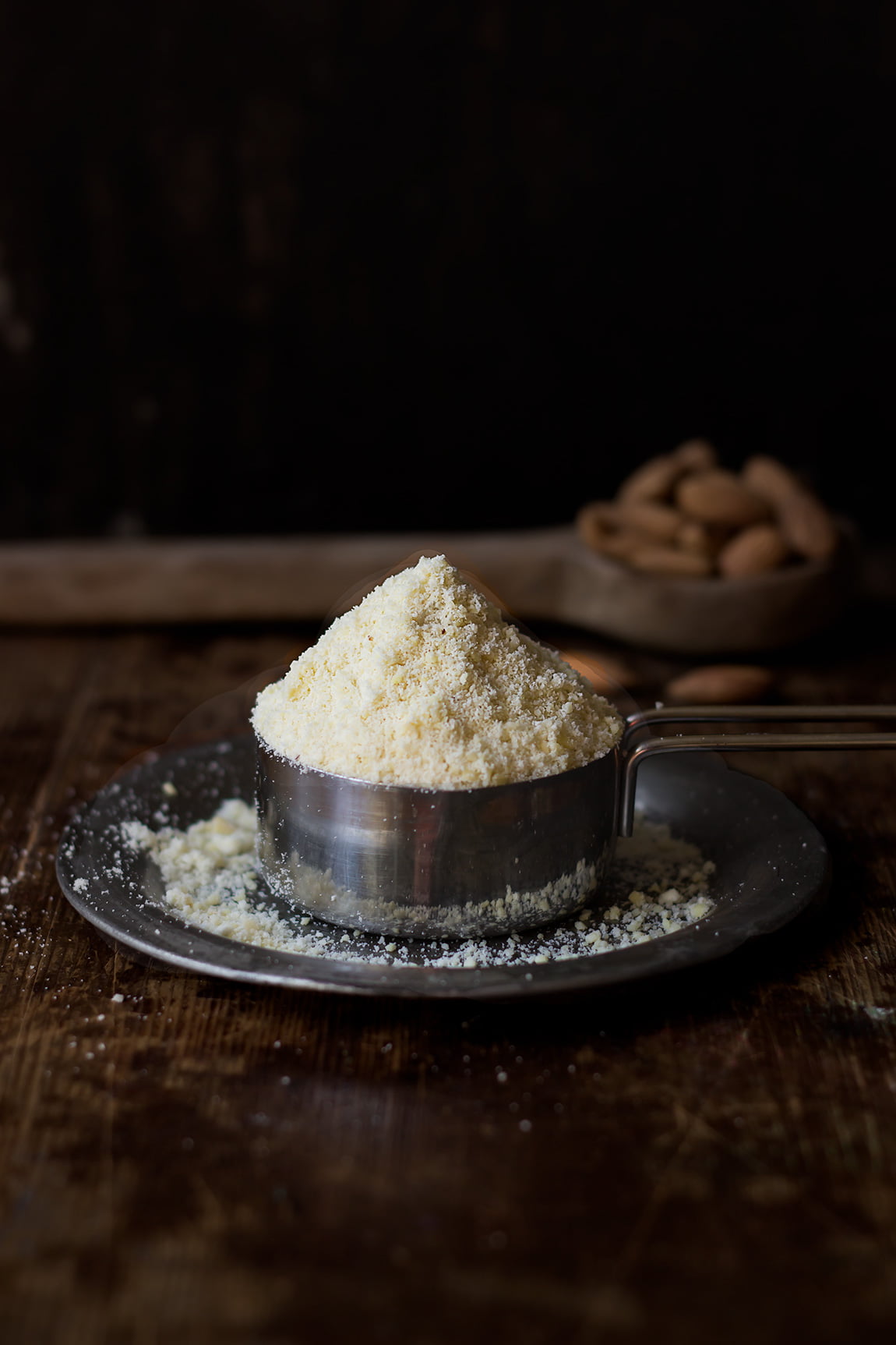 Almond Flour in a bowl showcasing its texture