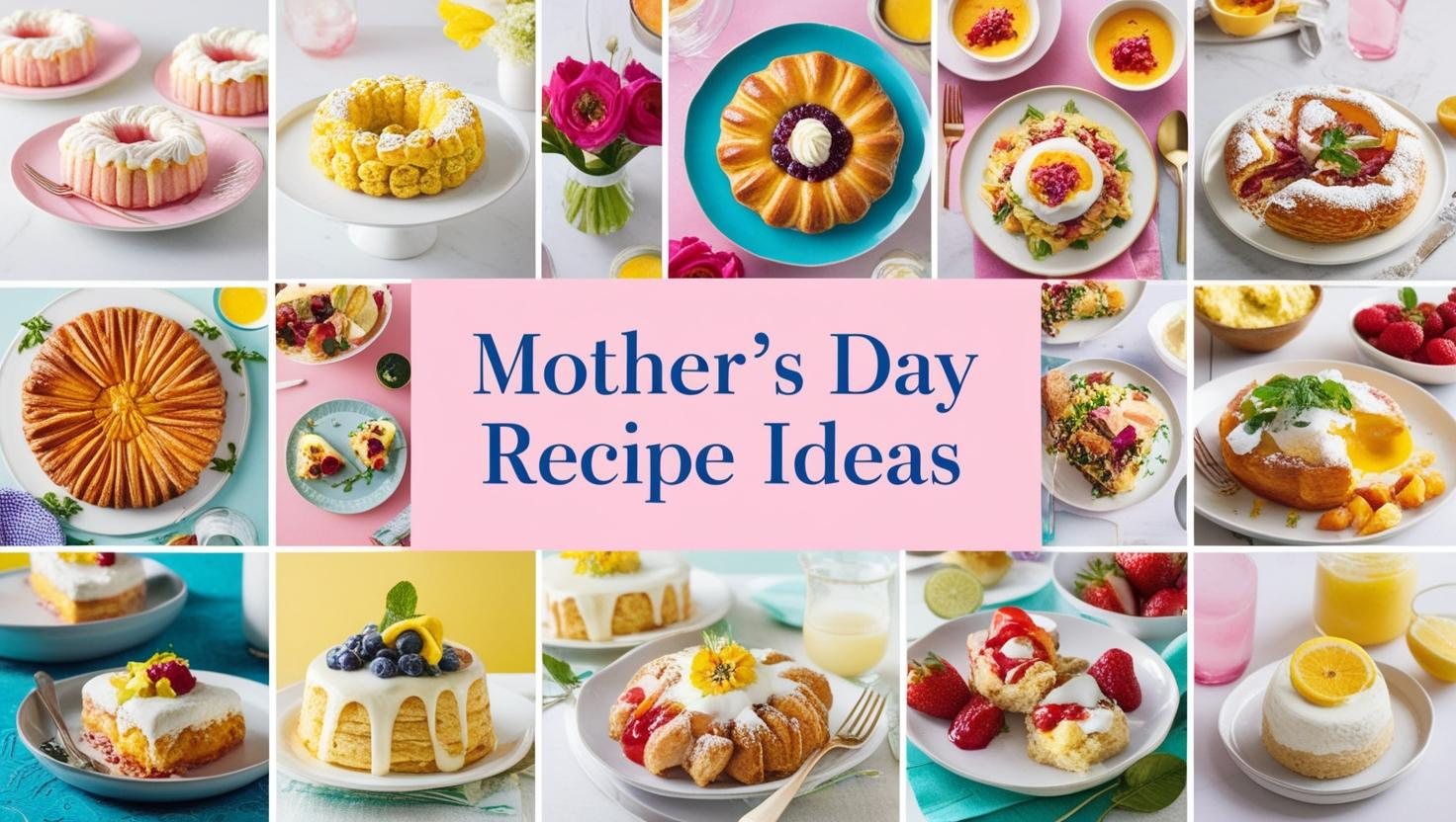 Mothers day recipe ideas